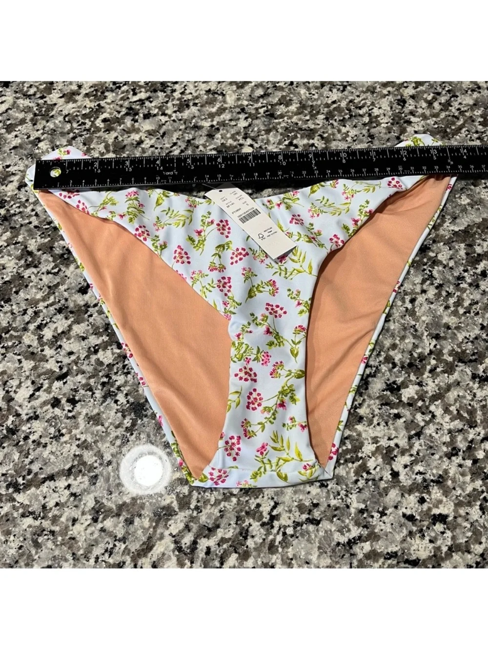 J Crew Swim S Bikini Bottom Blue